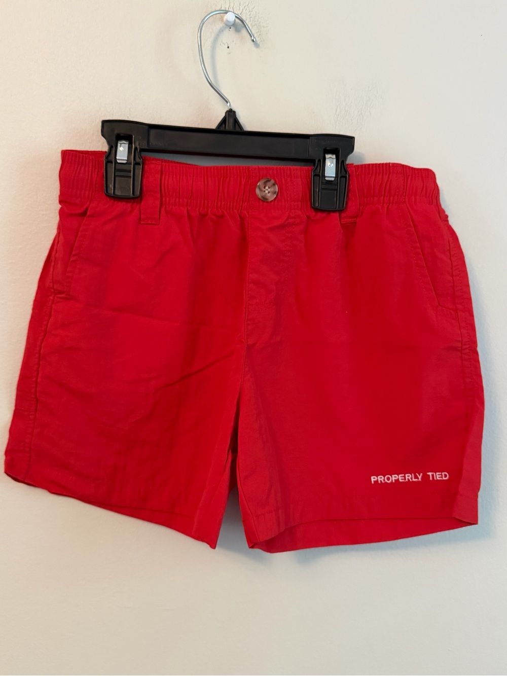 Properly Tied Red Mallard Shorts